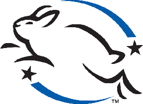 The Leaping Bunny Logo